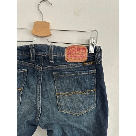 Lucky Brand Women's Denim Cutoff Zoe Bermuda Shorts | Size 6 - Picture 6 of 6